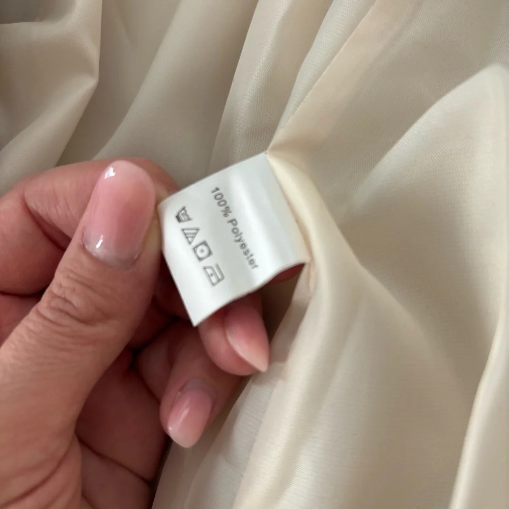Fringed Cream Women's Jacket - Picture 3 of 3